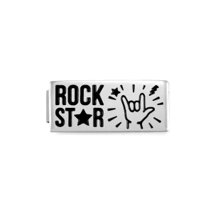 Nomination Composable Glam Double Link, Rockstar, Silver
