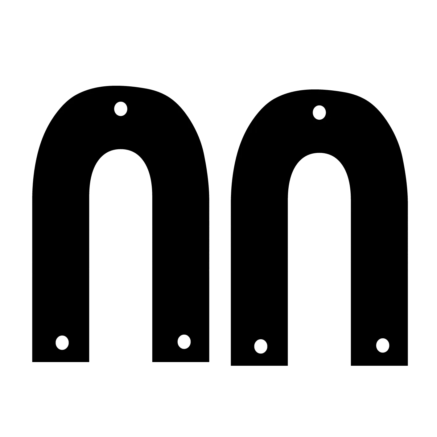 Noodle Dangles - 2 Pair