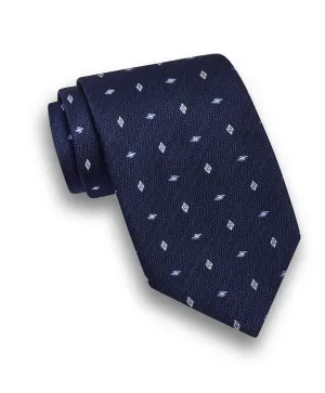 NTR09294412 | Navy Neat Jacquard Tie