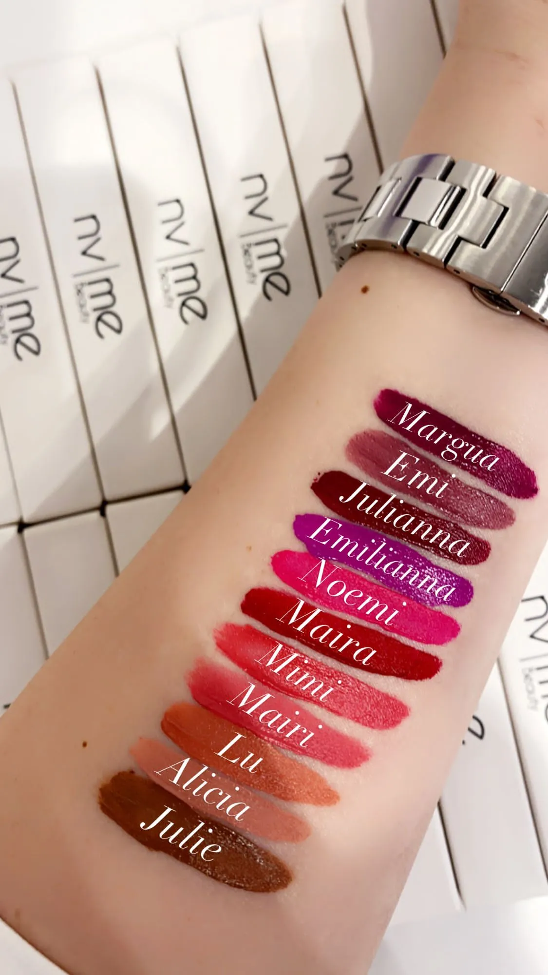 nv|me Beauty Semi-Matte Liquid Lipstick- Emilianna
