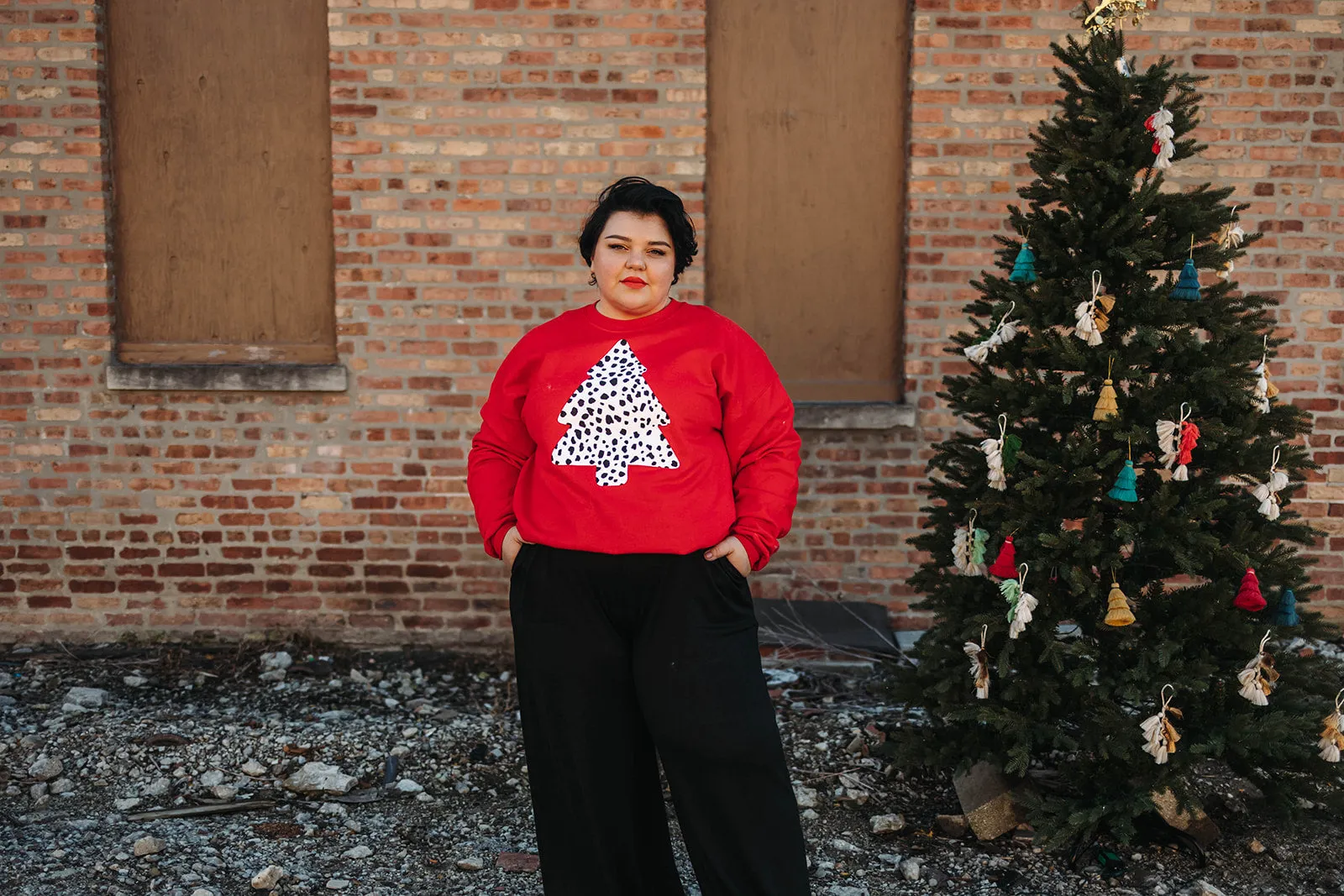 o christmas tree sweatshirt