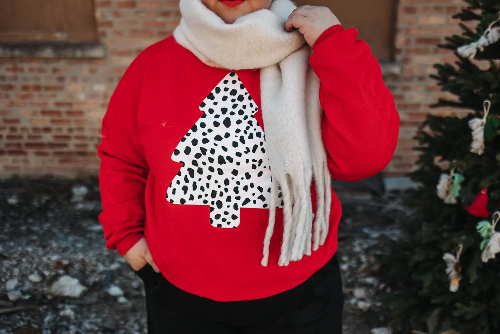 o christmas tree sweatshirt