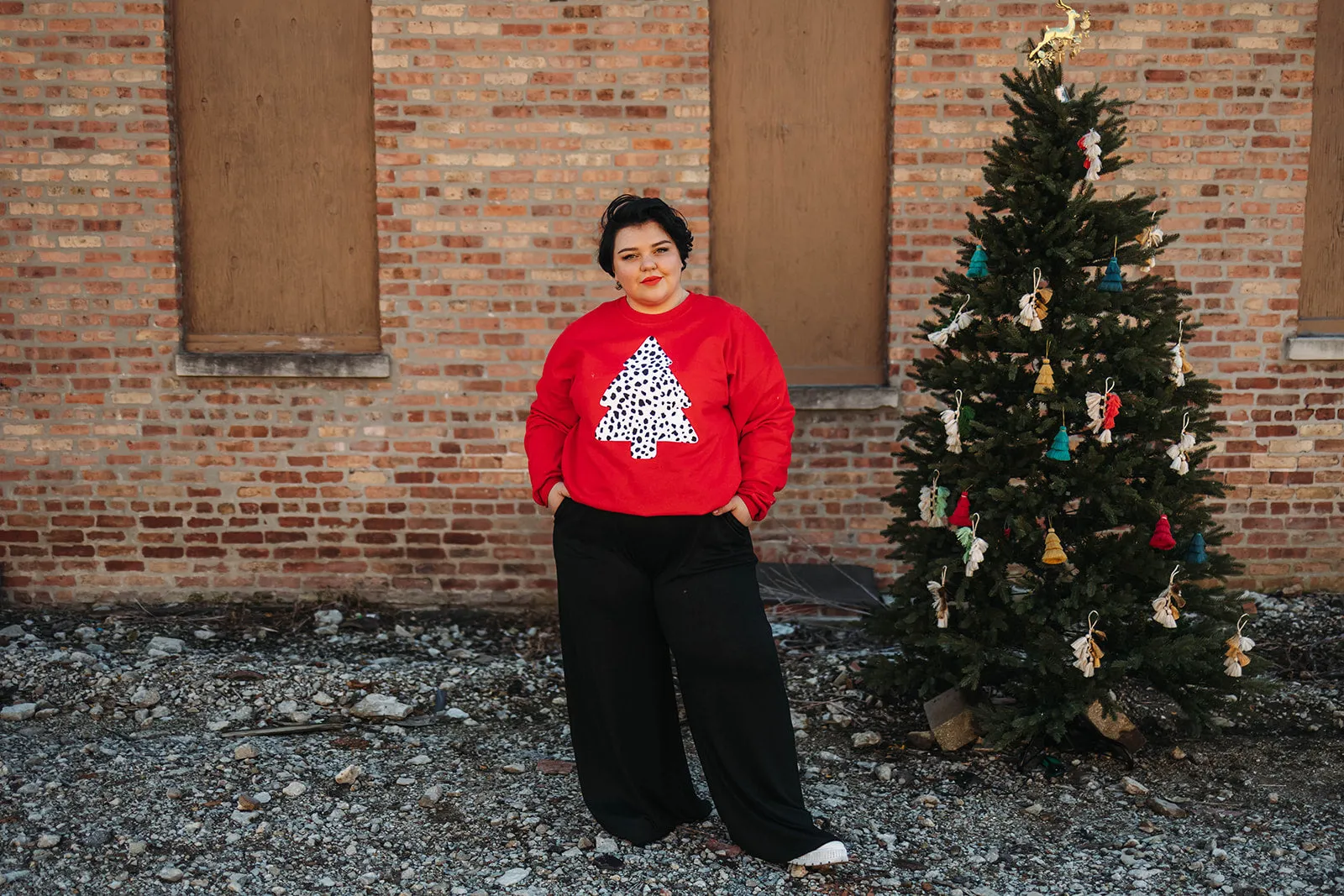 o christmas tree sweatshirt