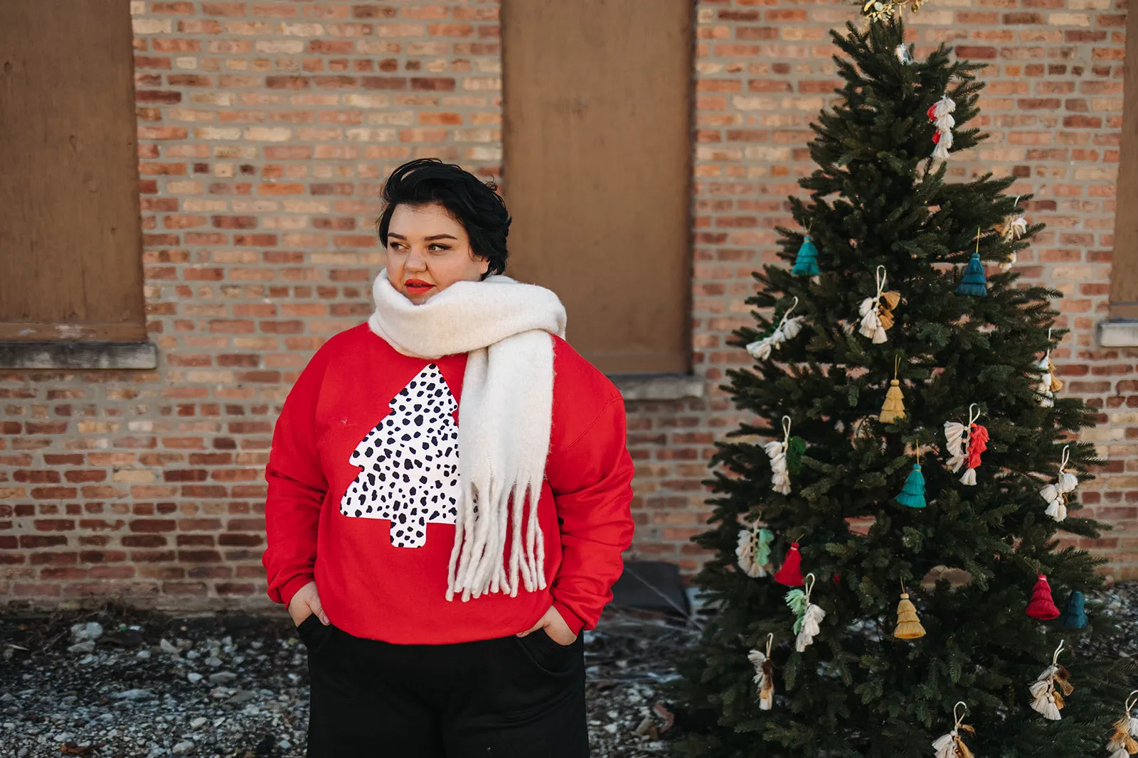 o christmas tree sweatshirt