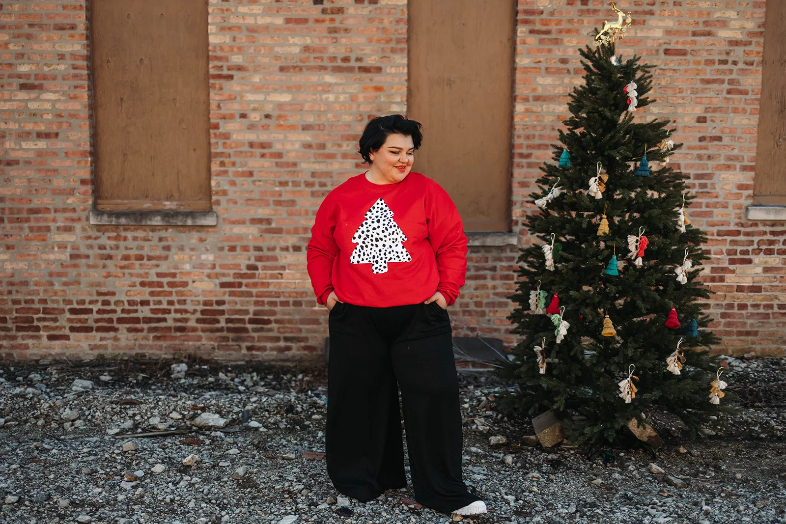 o christmas tree sweatshirt
