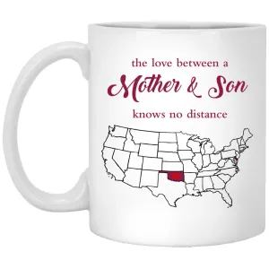 Oklahoma Delaware The Love Between Mother And Son Mug