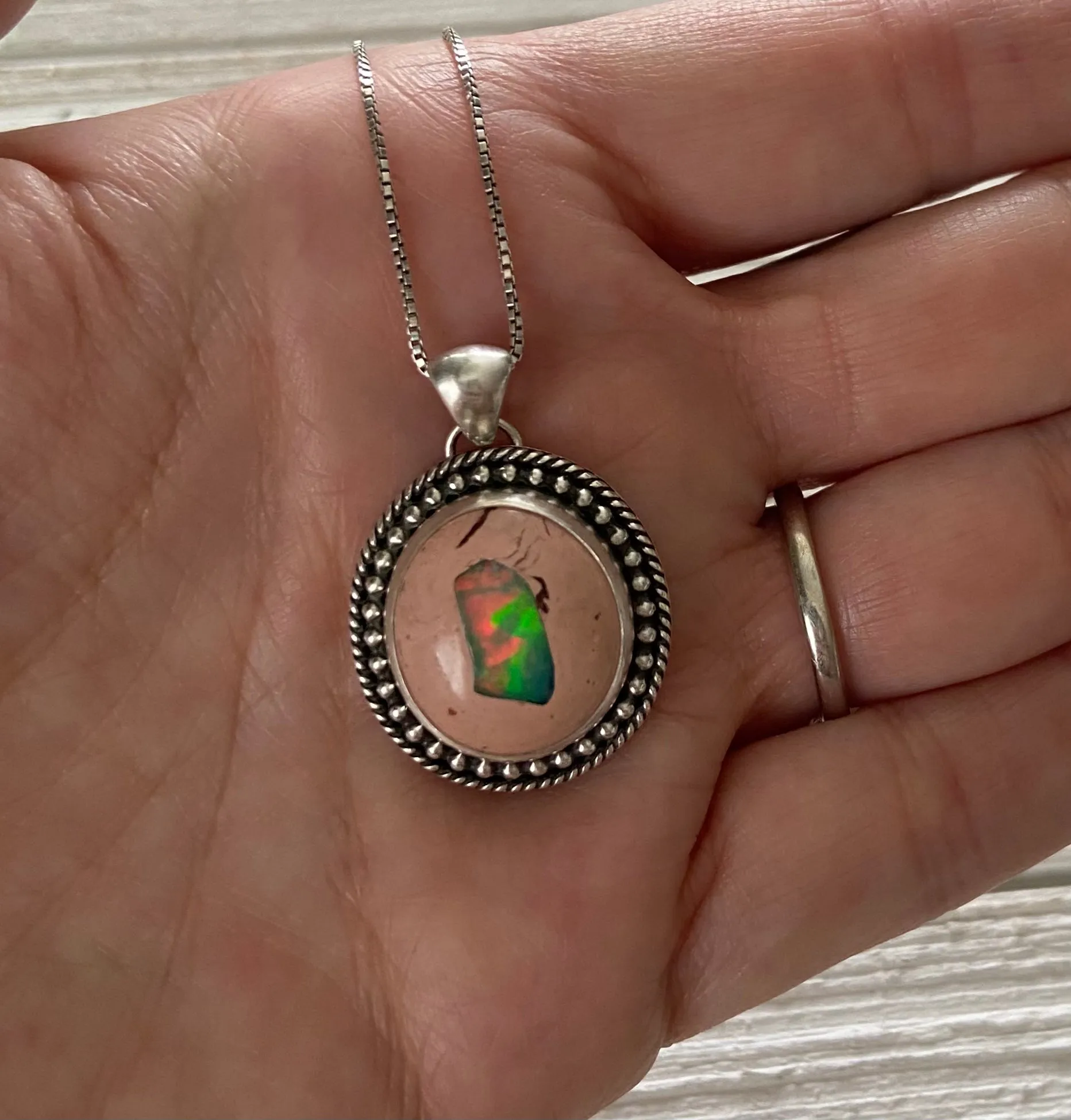 Opal Pendant