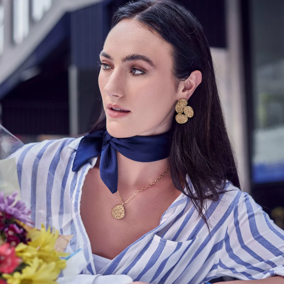 Origin Gold Statement Earrings