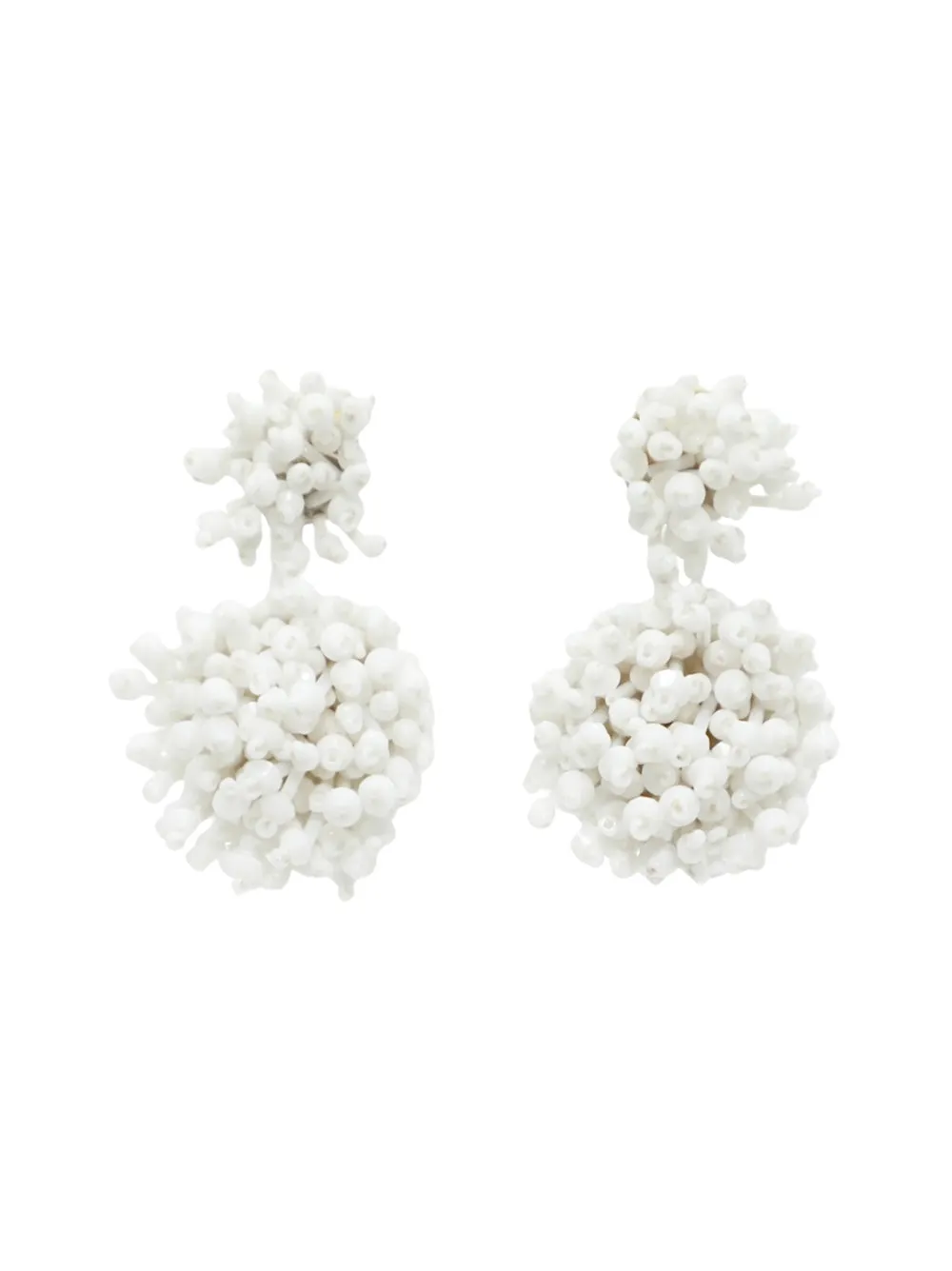 Oscar de la Renta Popped Petal Drop Earrings (More Colors)