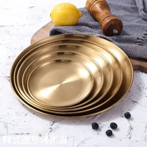 Osiris Gilded Serving Plates