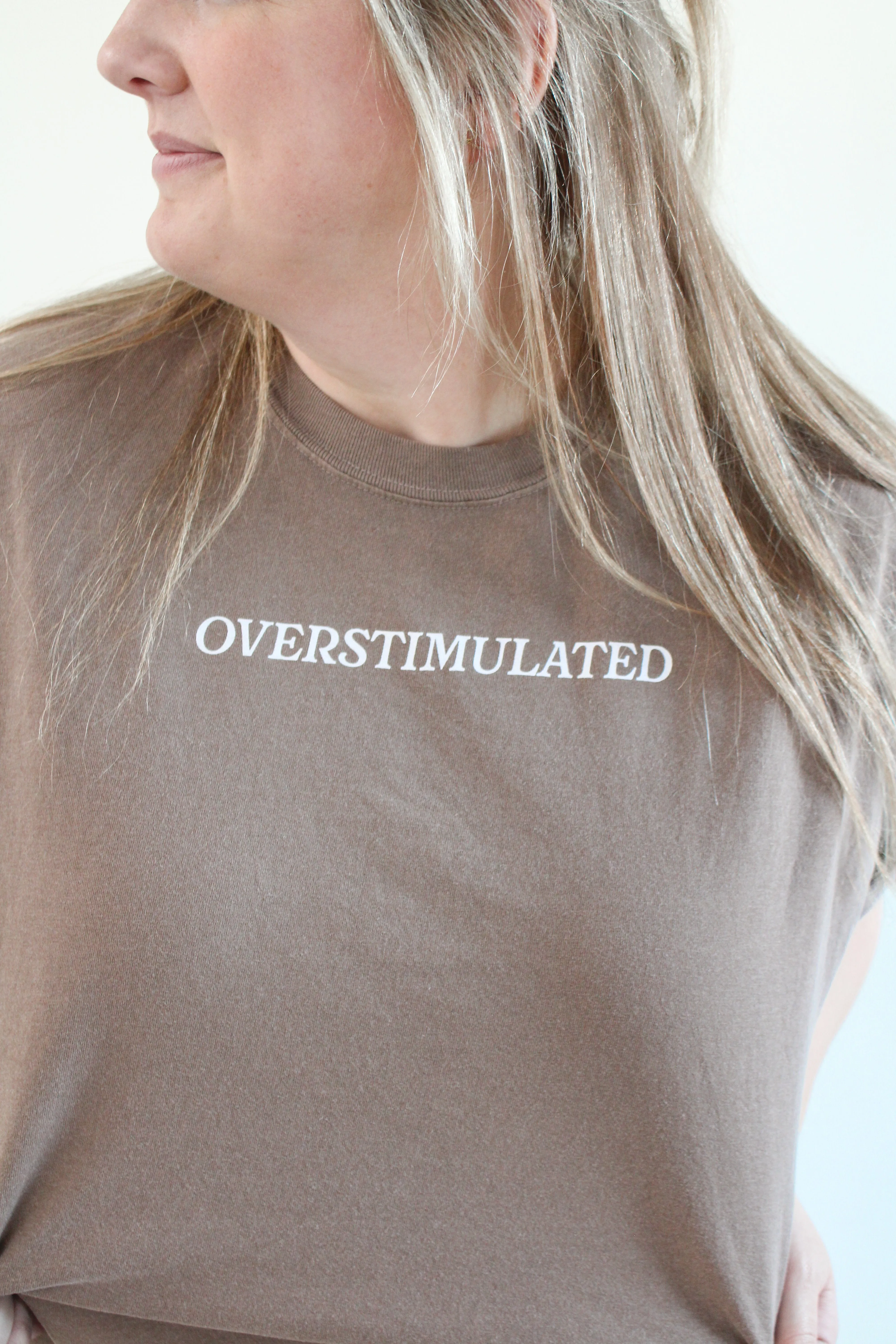 OVERSTIMULATED GRAPHIC TEE
