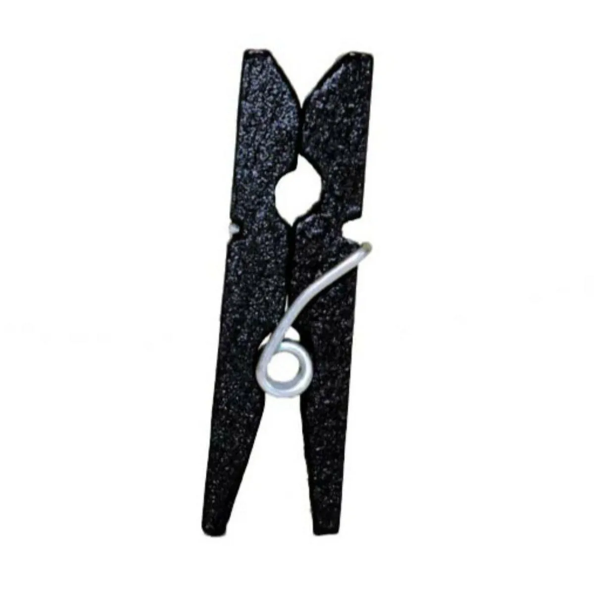 Pack of 100 Mini Black Clothespins
