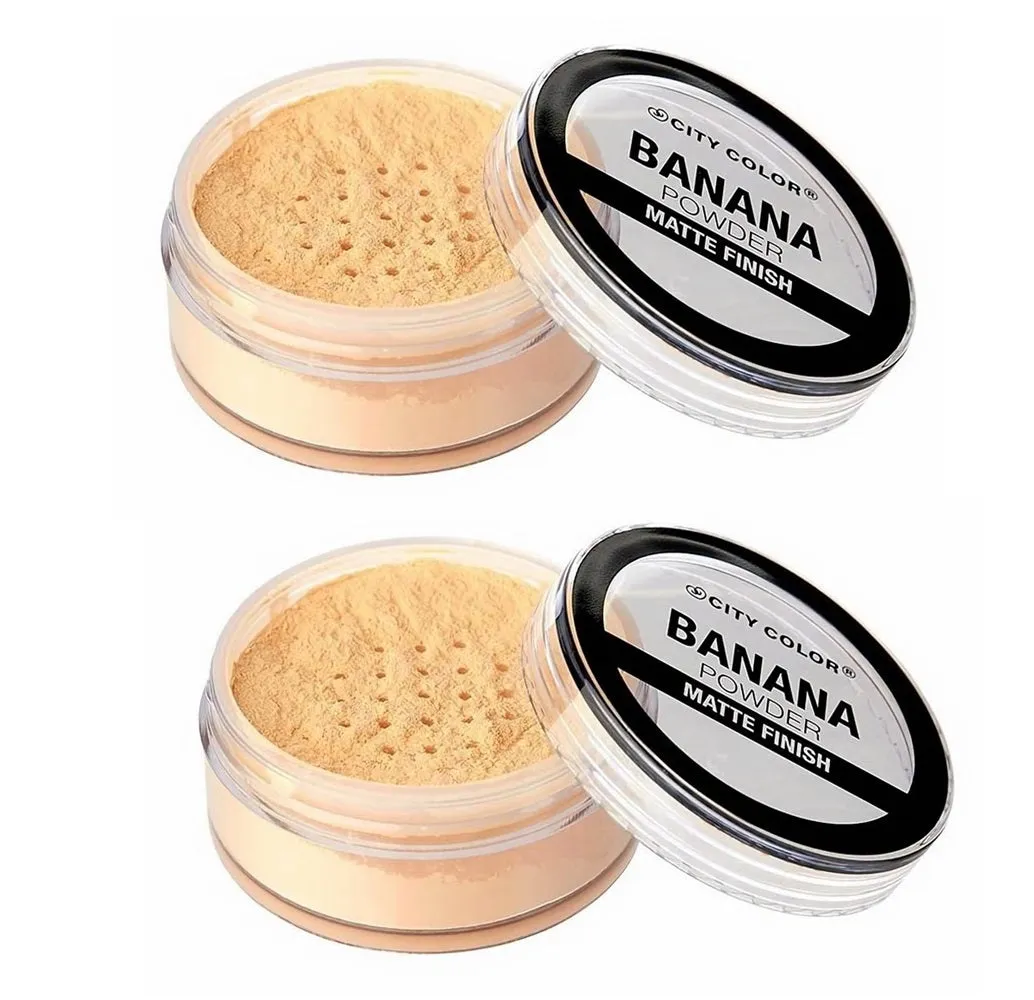 Pack of 2 City Color Banana Powder Matte Finish
