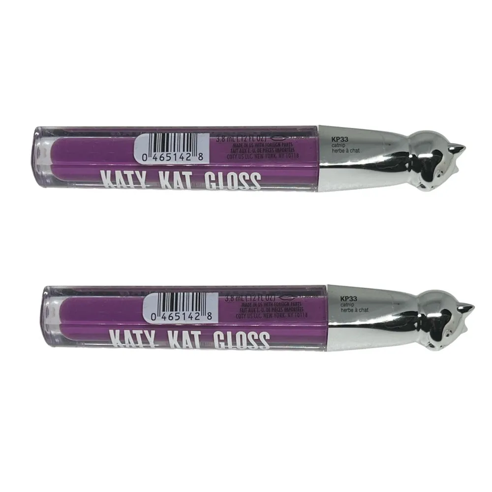 Pack of 2 CoverGirl Katy Kat Lip Gloss, Catnip KP33