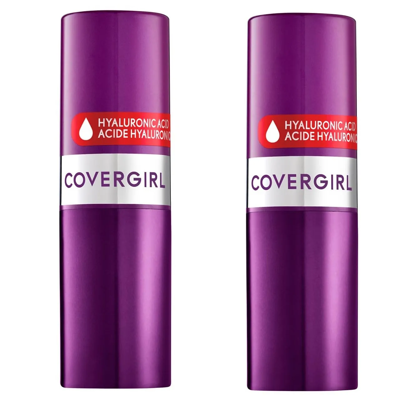 Pack of 2 CoverGirl Simply Ageless Moisture Renew Core Lipstick, Devoted Red 310