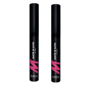 Pack of 2 Ebin New York Matte N Satin Lip Dress, Pink Besos CMSLD03