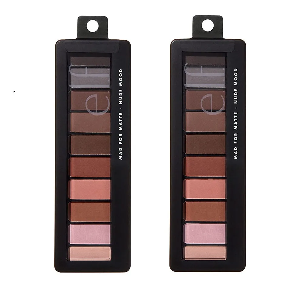 Pack of 2 e.l.f. Eyeshadow Palette, Mad for Matte - Nude Mood 83272