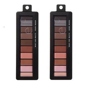 Pack of 2 e.l.f. Eyeshadow Palette, Mad for Matte - Nude Mood 83272