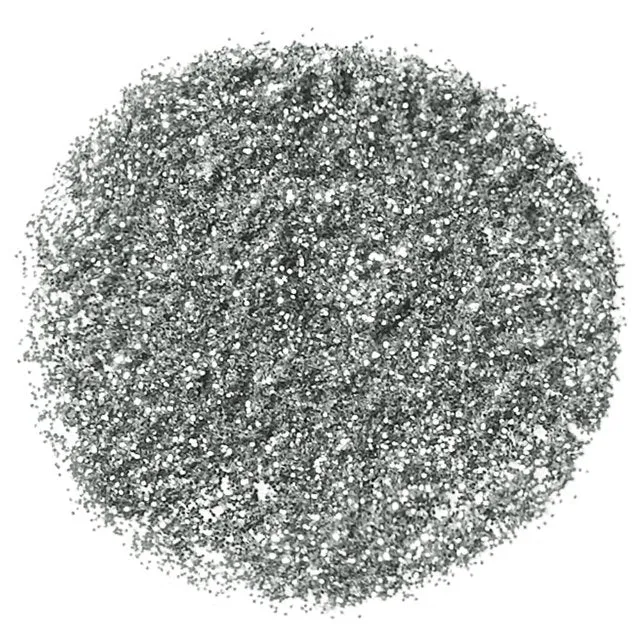 Pack of 2 NYX Face and Body Glitter Brilliants, Silver GLI10