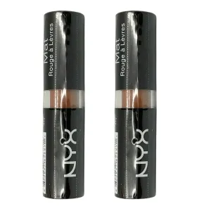 Pack of 2 NYX Matte Lipstick, Sable MLS29