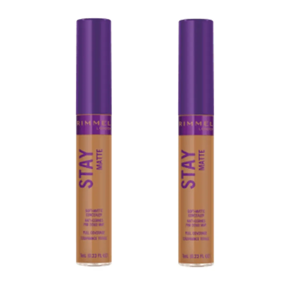 Pack of 2 Rimmel Stay Matte Concealer, Bronze 360