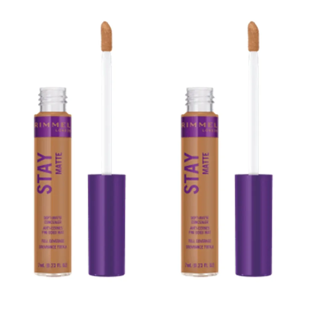Pack of 2 Rimmel Stay Matte Concealer, Bronze 360