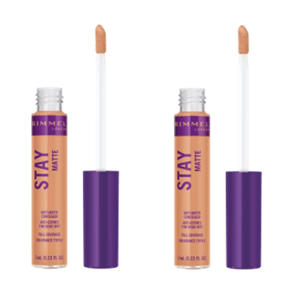 Pack of 2 Rimmel Stay Matte Concealer, Sand 331