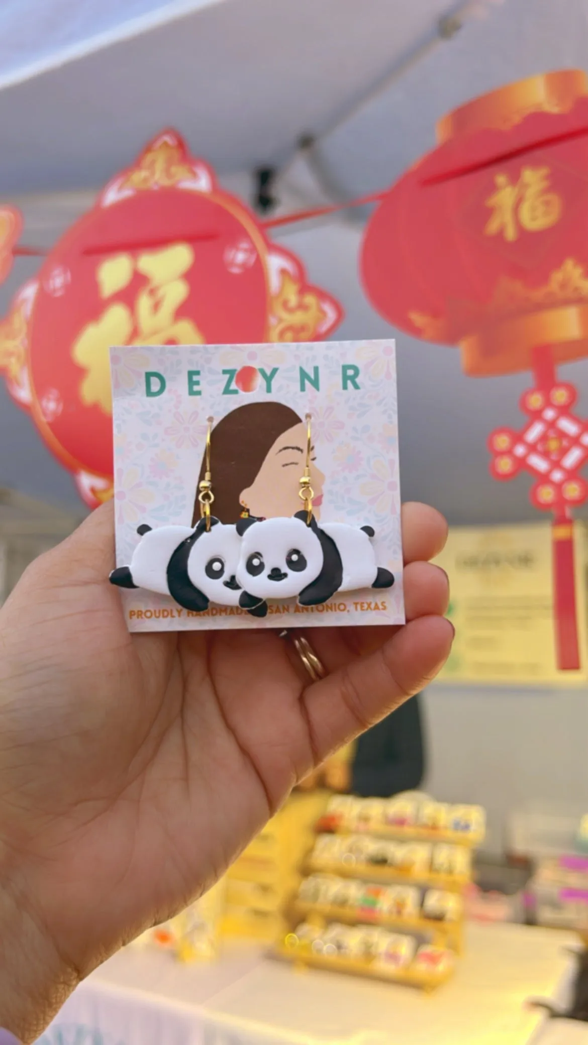 Panda Dangles