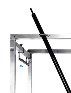 Paper towel holder for chute