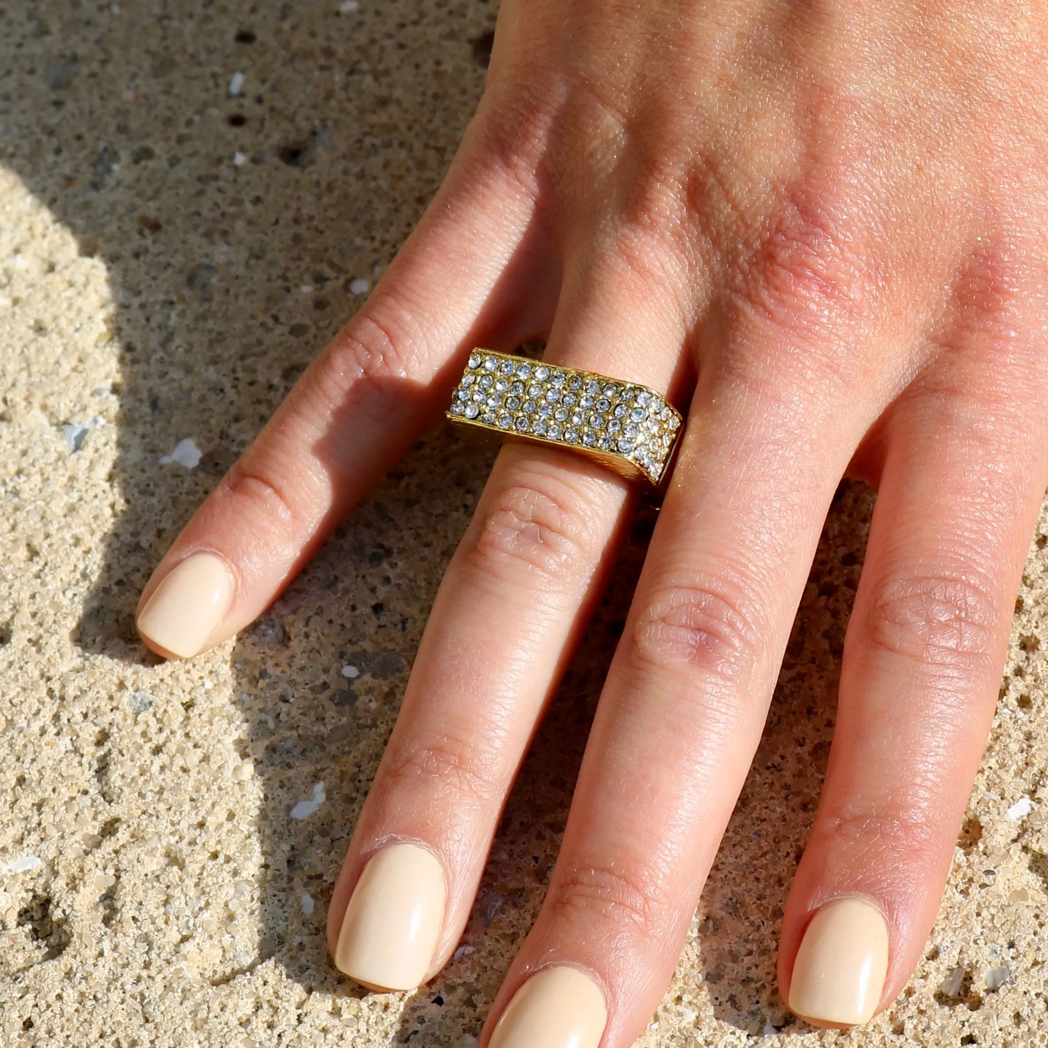 Pave Statement Ring
