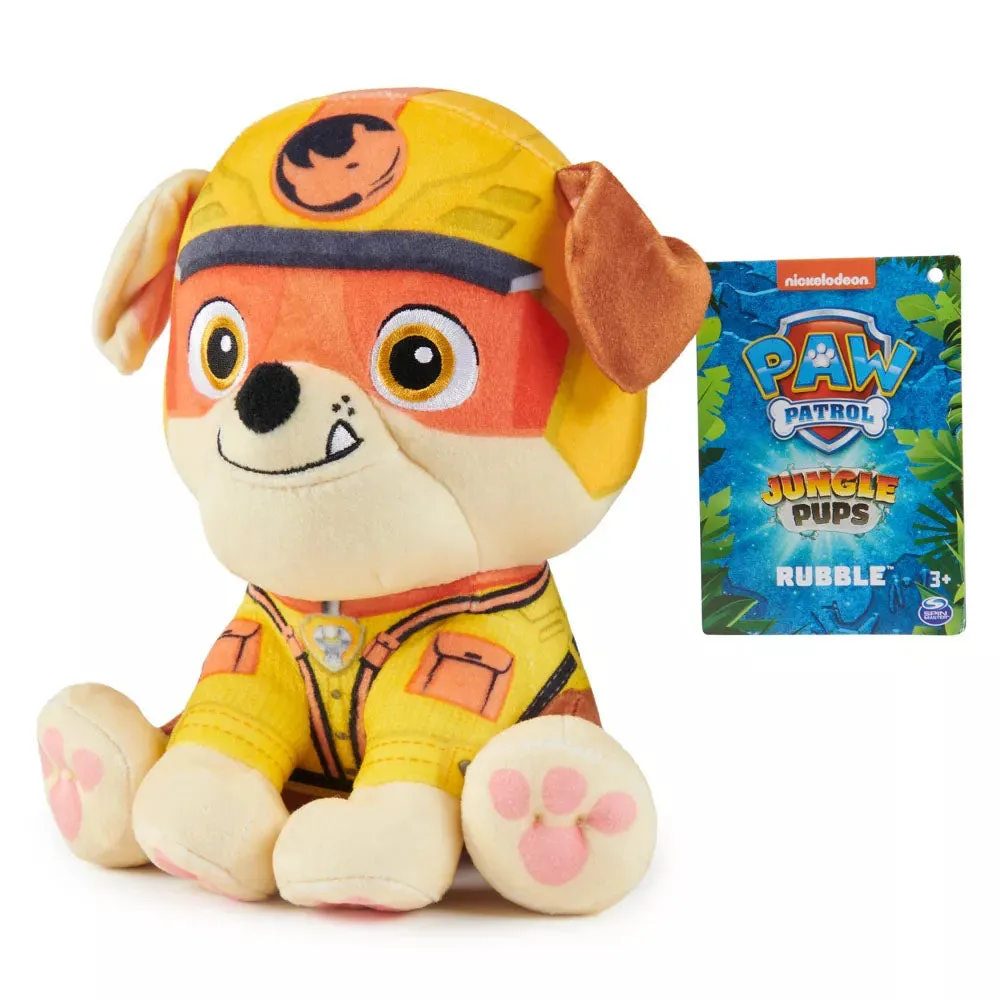 Paw Patrol Jungle Pups Rubble Plush