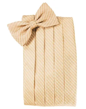 Peach Palermo Cummerbund