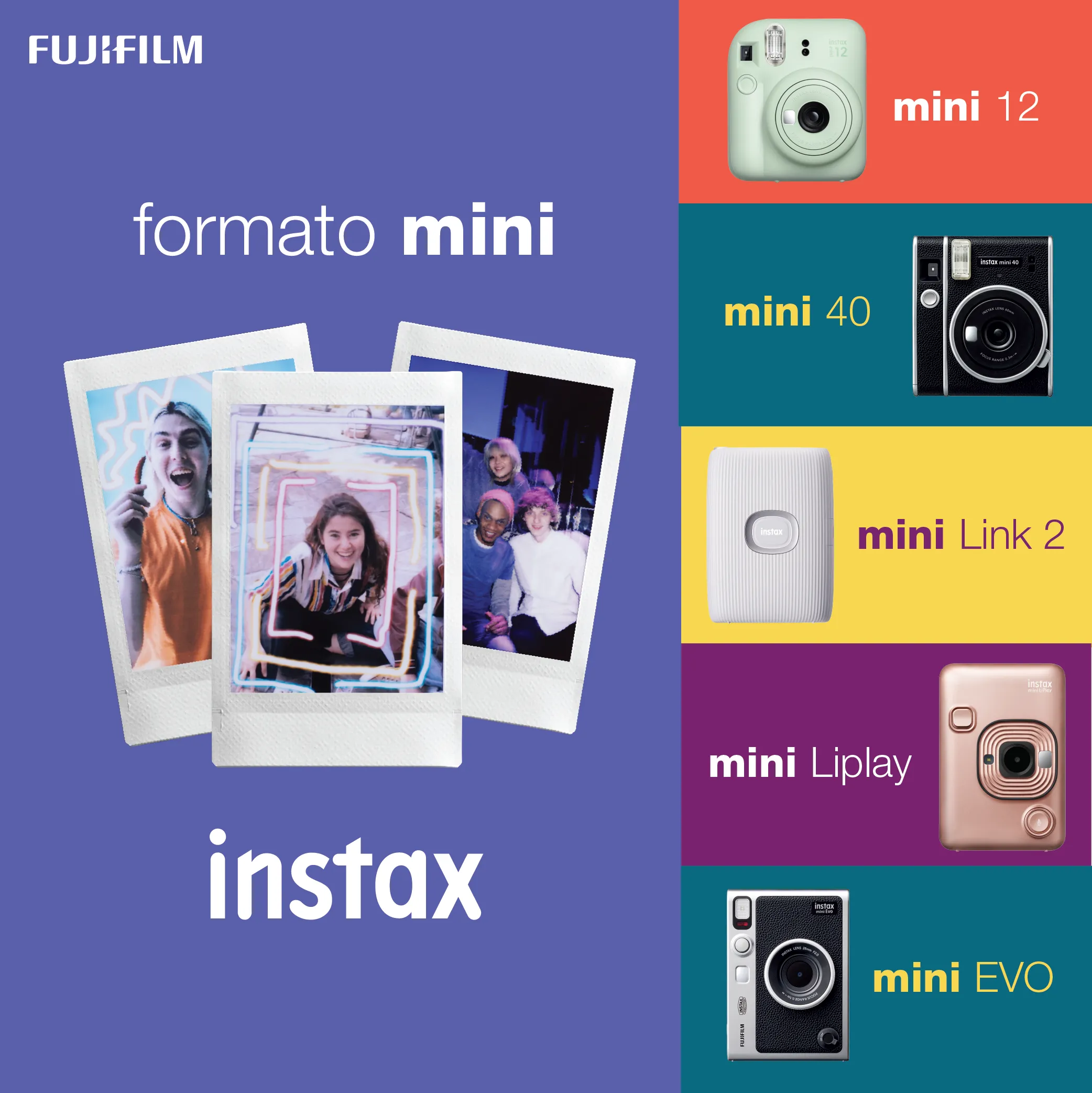 Película Fujifilm Instax Mini Macaron