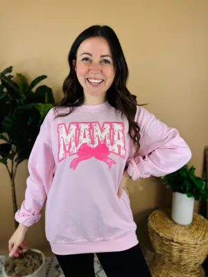 Pink Mama Chino Bow Crew