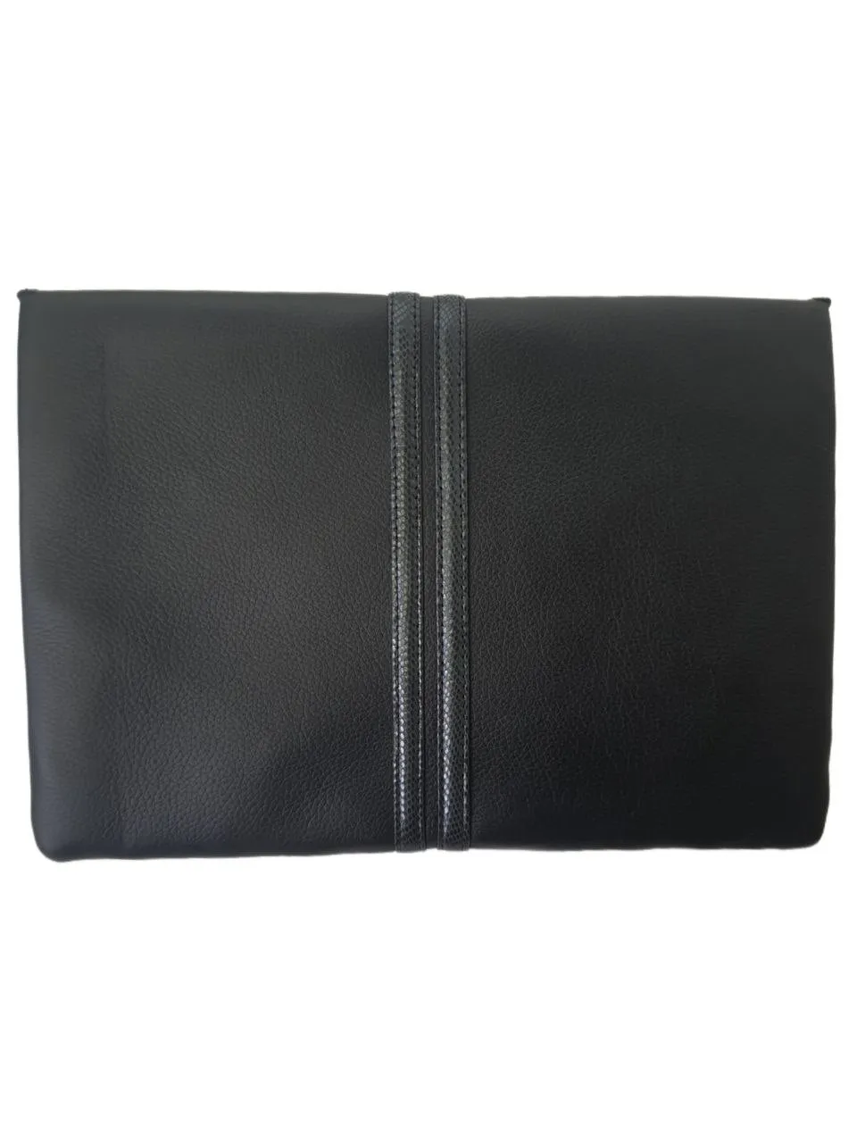 POPINJAY Women's Black Anfa Envelope Clutch #BX4 8'5"x12' One Size NWT