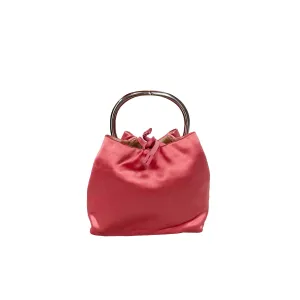 Prada Pink Satin Mini Top Handle