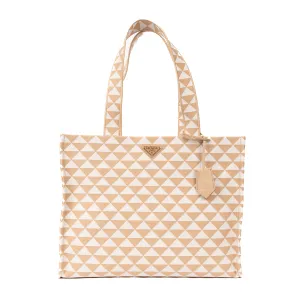Pre-Owned Prada Symbole Embroidered Tote