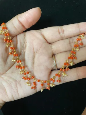 Preorder Pearl-Coral Delicate Necklace