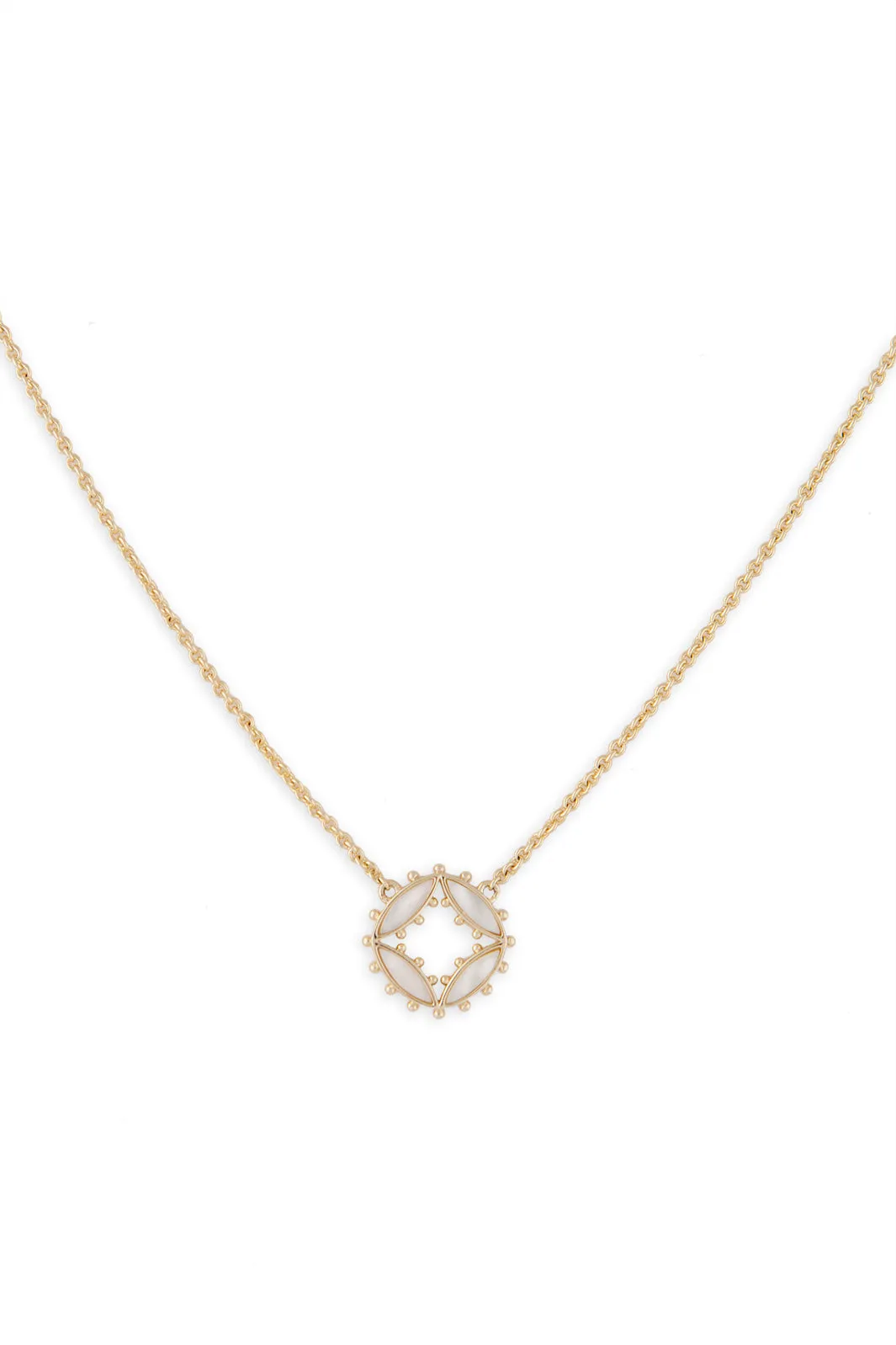 Preston Necklace in Ivory Mother of Pearl