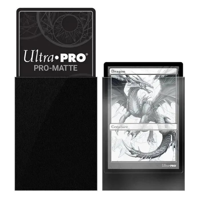 PRO-Matte Standard Black 50 pcs (66x91mm)