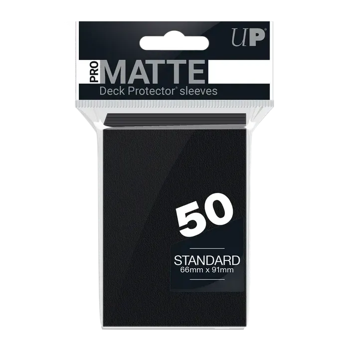 PRO-Matte Standard Black 50 pcs (66x91mm)
