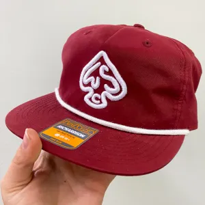 PUFF Spade Trucker Cap - Red / White