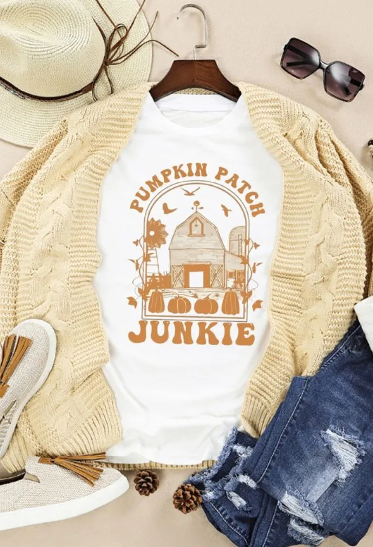 Pumpkin Patch Junkie Graphic Tee