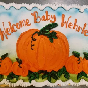 Pumpkins Design Sheet Cake
