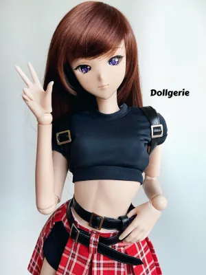 Punk Rock Princess Black Mini Top for SmartDoll / DD