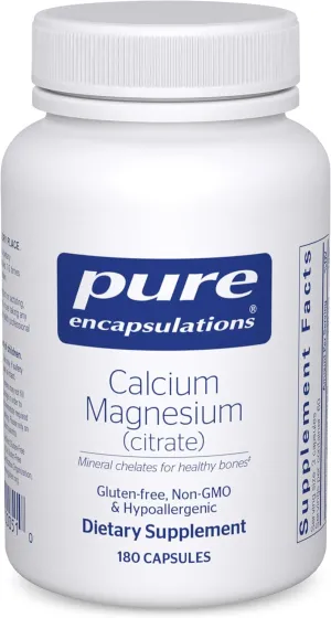 Pure Encapsulations - CALCIUM MAGNESIUM(CITRATE)180S