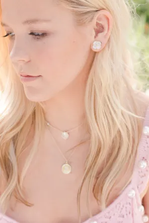 Quatrefoil Stud Earrings