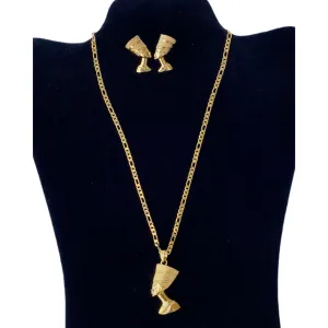 QUEEN NEFERTITI NECKLACE SET