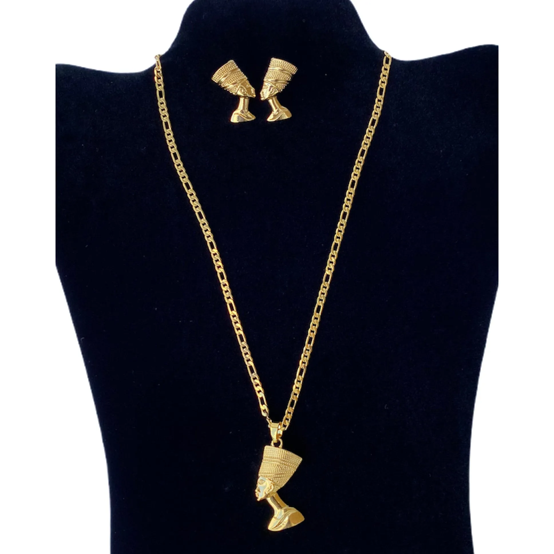 QUEEN NEFERTITI NECKLACE SET