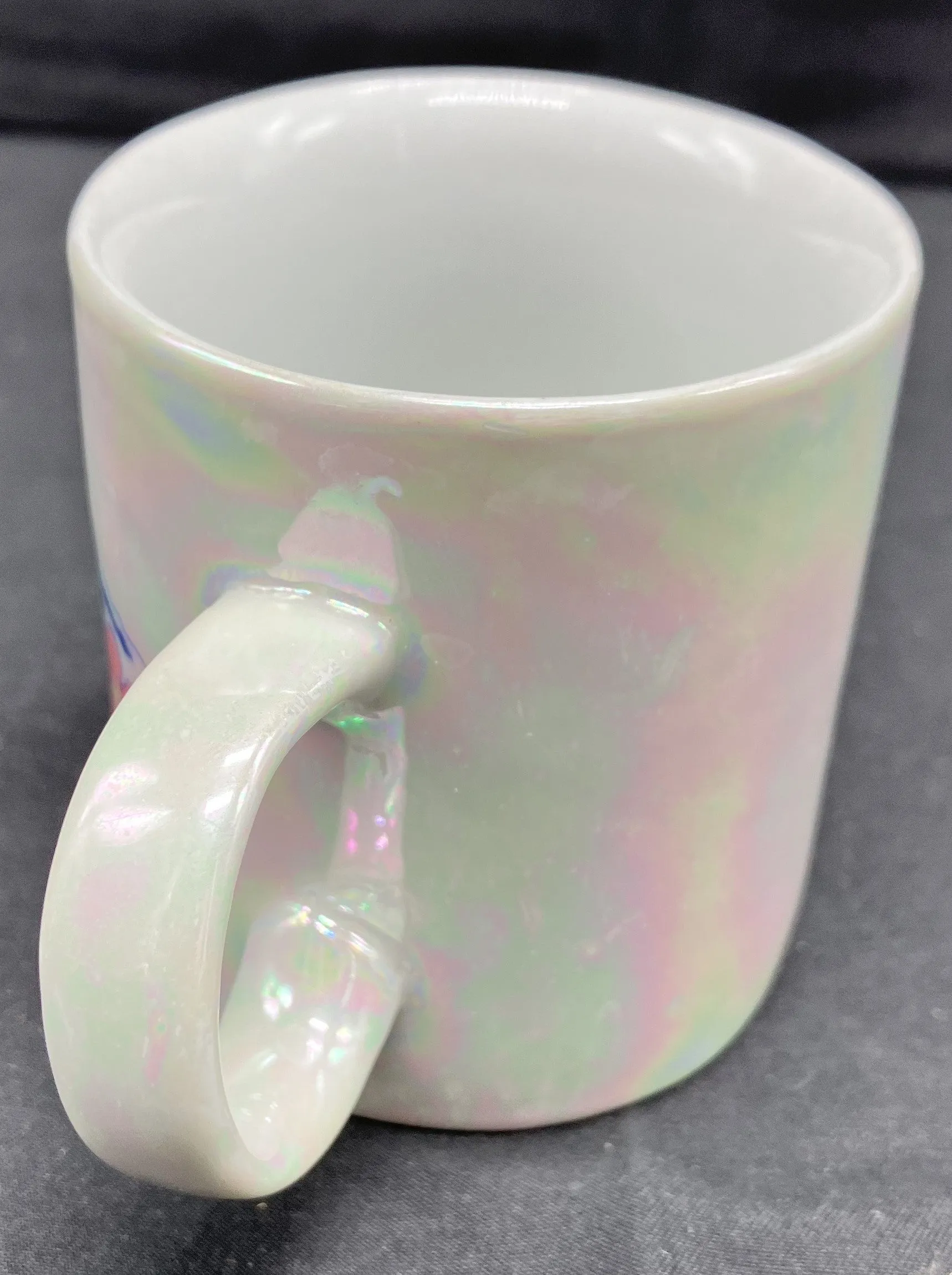 "Mount Ranier" collector Espresso cup, Pearlized finish, Multi Color